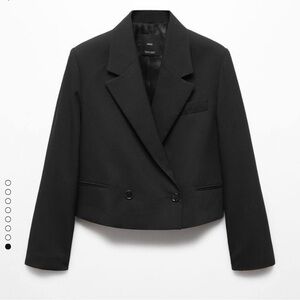 Short-Double breasted blazer